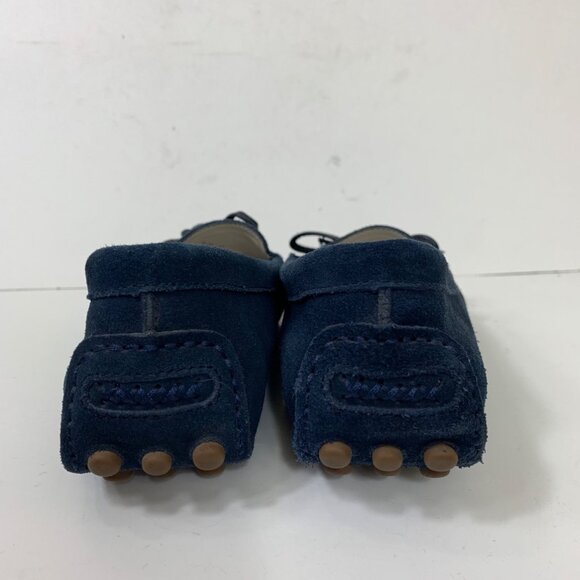 Patricia Green Blue Suede Tasseled Driving Moccasins Size 8 - Picture 4 of 10